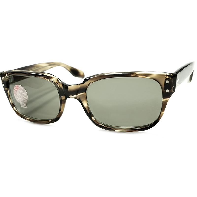 GIG LAMPS 1960s AMERICAN OPTICAL SUNFARER KHAKI TORTOISE