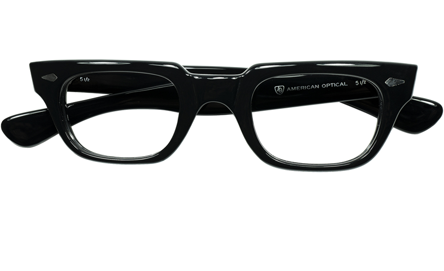 GIG LAMPS 1960s AMERICAN OPTICAL MANHATTAN BLACK ( アメリカン