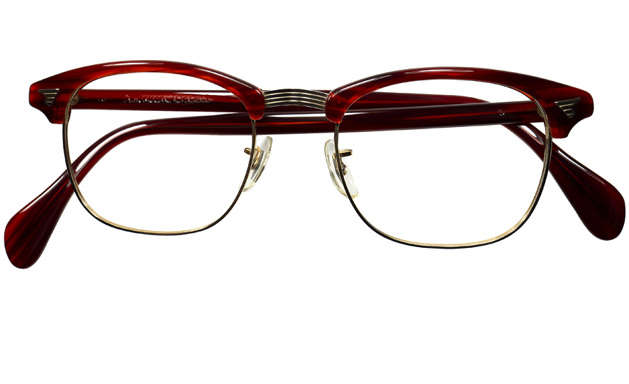 50s AMERICAN OPTICAL マルコムX 金張 サーモント ブロー